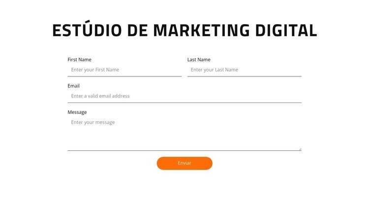 Recursos poderosos Design do site