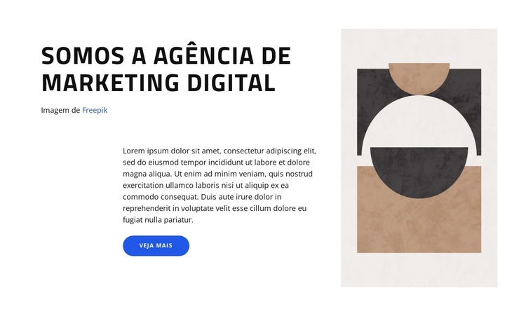 Toda estratégia exala confiança Modelo de site