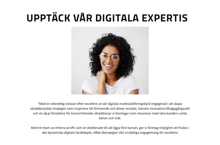 Ett arv av digitalt CSS -mall