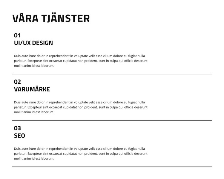 Upptäck vår digitala expertis Hemsidedesign