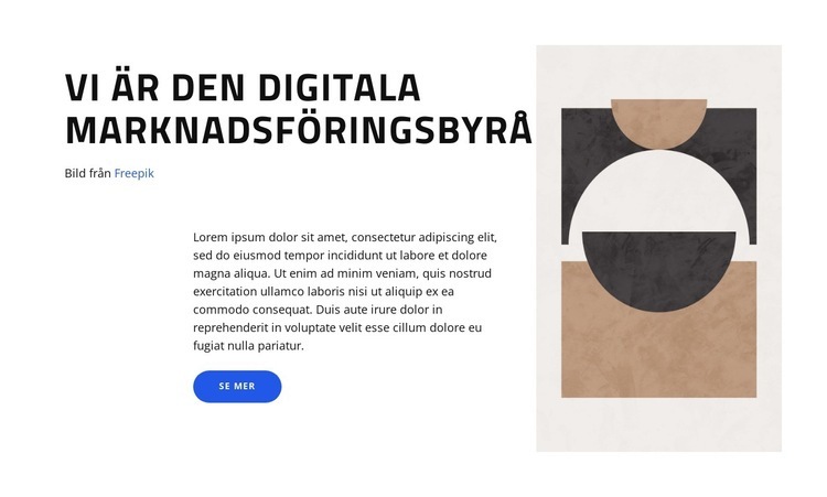 Varje strategi utstrålar förtroende HTML-mall