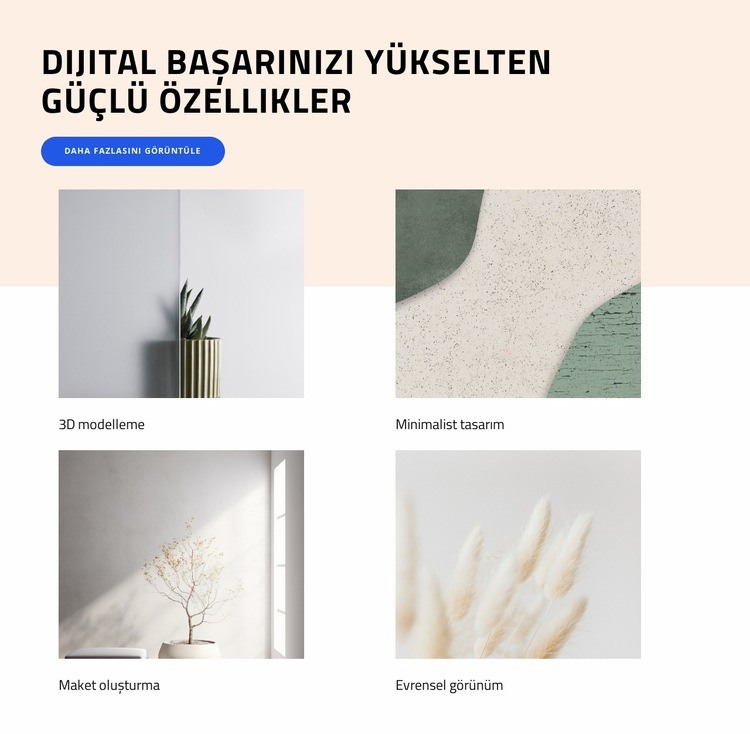 Dijital yolculuğunuzu ateşleyin Html Web Sitesi Oluşturucu