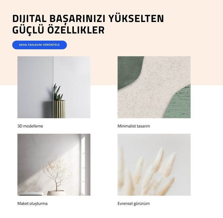 Dijital yolculuğunuzu ateşleyin Web Sitesi Oluşturucu Şablonları