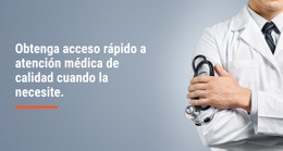 Atención Sanitaria De Calidad - Tema Responsivo De WordPress