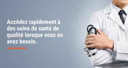 Soins De Santé De Qualité - Conception Réactive