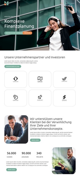 Komplexe Finanzplanung