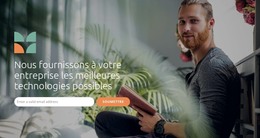 Nos Entreprises Partenaires Et Investisseurs - Modèle De Page HTML