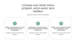 Collaborer Pour Faire Avancer La Solution : Modèle De Site Web Simple