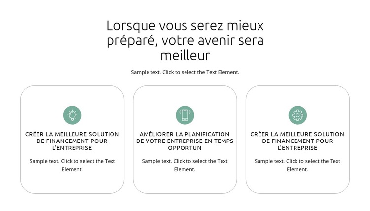 Collaborer pour faire avancer la solution Modèle de site Web