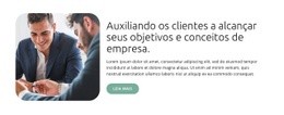 Fornecemos Valor Aos Nossos Clientes - Maquete De Site Multifuncional