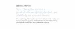 Dvě Nadpisy A Text – Bezplatné Šablony Motivů Html5