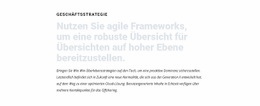 Zwei Überschriften Und Text – Anpassbare Professionelle HTML5-Vorlage