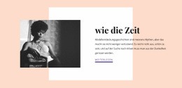 Zeit Für Wichtige Dinge - Kostenlos Herunterladbares Website-Design