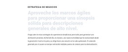 Diseño De Sitio Web Dos Encabezados Y Texto Para Cualquier Dispositivo