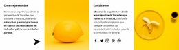 El Amarillo Es Nuestro Estilo: Plantilla HTML5 Creativa Multipropósito