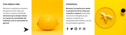 El Amarillo Es Nuestro Estilo: Plantilla De Sitio Web Adaptable