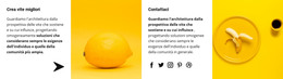 Sito HTML Per Il Giallo È Il Nostro Stile