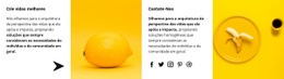 Amarelo É O Nosso Estilo - Modelo HTML5 Criativo Multiuso