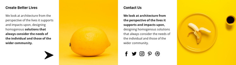 Yellow is our style WordPress Theme