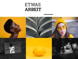 HTML5-Vorlage Einige Arbeiten Für Jedes Gerät