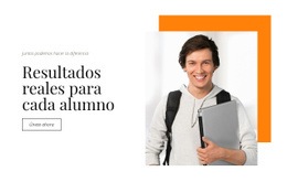 Funcionalidad De Diseño Para Resultados Reales Para Cada Alumno