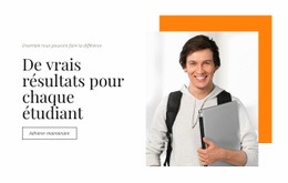 De Vrais Résultats Pour Chaque Étudiant - Conception Professionnelle Personnalisable