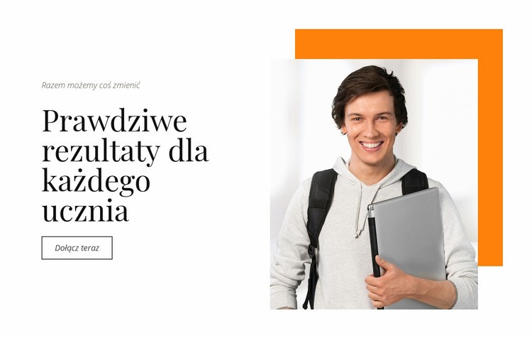 Prawdziwe wyniki dla każdego ucznia Szablony do tworzenia witryn internetowych