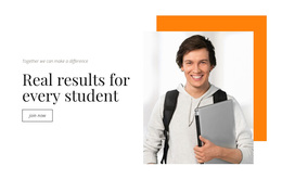 Real Results For Every Student - Create Beautiful Templates