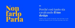 Titoli E Testo Nel Design - Layout Multiplo