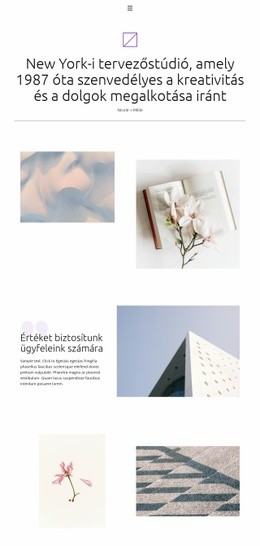 Webhelytervezés Design Stúdió New Yorkból Bármilyen Eszközhöz