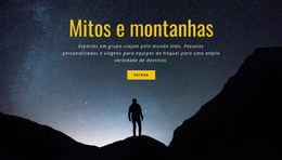Mitos E Montanhas - Modelo Criativo Multiuso