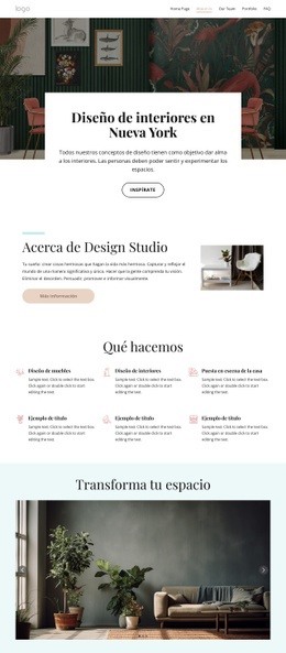 Nuestra Filosofía De Diseño - Plantilla De Sitio Web Gratuita