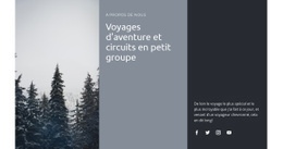 Safaris Et Expéditions - Maquette Filaire