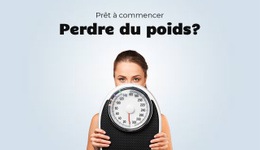 Superbe Modèle D'Une Page Pour Meilleur Programme De Perte De Poids