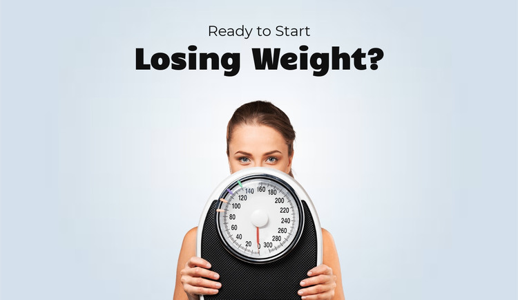 Best weight loss program Homepage Design