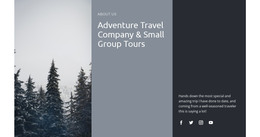 Safaris And Expeditions - HTML Website Template