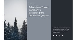 Safaris E Expedições – Design Responsivo