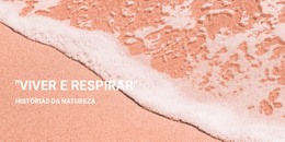 Web Design Incrível Para Atividades Marítimas E Aquáticas