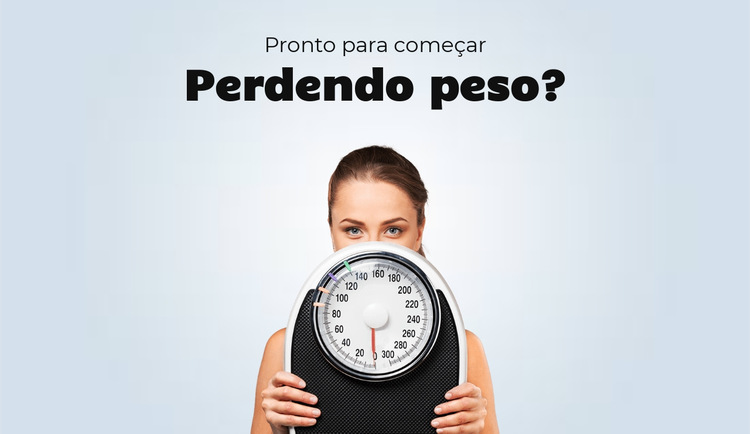 Melhor programa de perda de peso Modelo de site