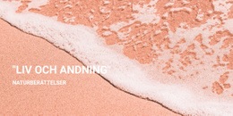 Havs- Och Vattenaktiviteter - Personliga Webbplatsmallar