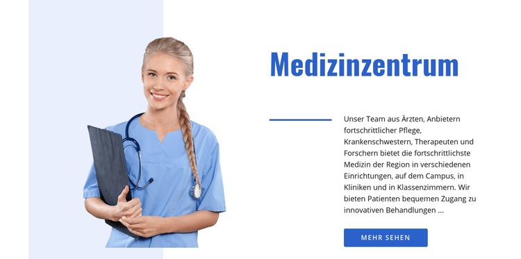 Privates Labor für klinische Pathologie HTML5-Vorlage