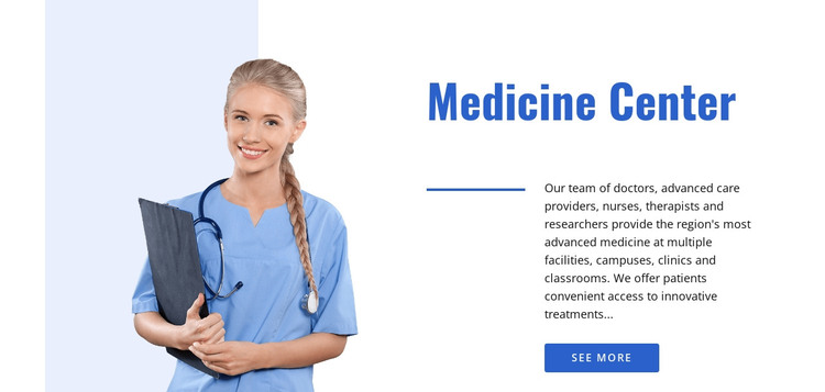 Private clinical pathology laboratory HTML Template