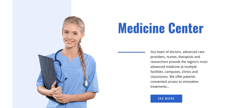 Private clinical pathology laboratory Joomla Page Builder