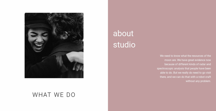 Wat we doen in de studio Website ontwerp