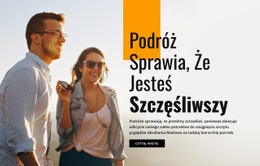 Niesamowite Miejsca Podróży - Łatwa W Obsłudze Makieta Strony Internetowej