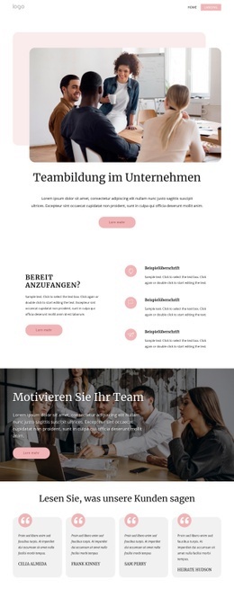 Teambildung Im Unternehmen