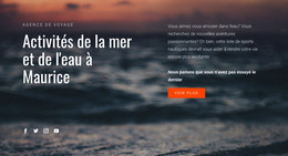 Activités Aquatiques Constructeur Joomla