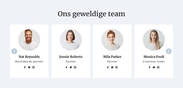 We Hebben Een Geweldig Team