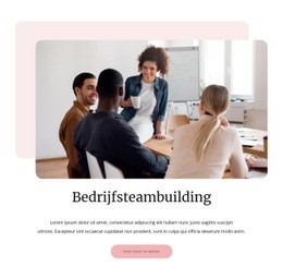 Teambuilding - Eenvoudig Te Gebruiken Websitemodel