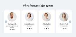 Vi Har Ett Fantastiskt Team